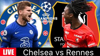 Live Chelsea vs Rennes Live Football Match Today UEFA Champions League WatchAlong