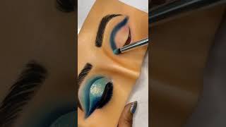 eye makeup tutorial with eye makeup dummy ###beauty ###reels ####makeup ###eyemakeuptutorial