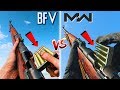 Details in Battlefield 5 vs Details in Modern Warfare (WHO WON?)