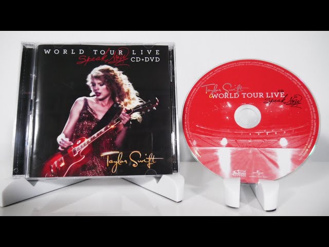 Taylor Swift - Speak Now World Tour Live CD Unboxing 