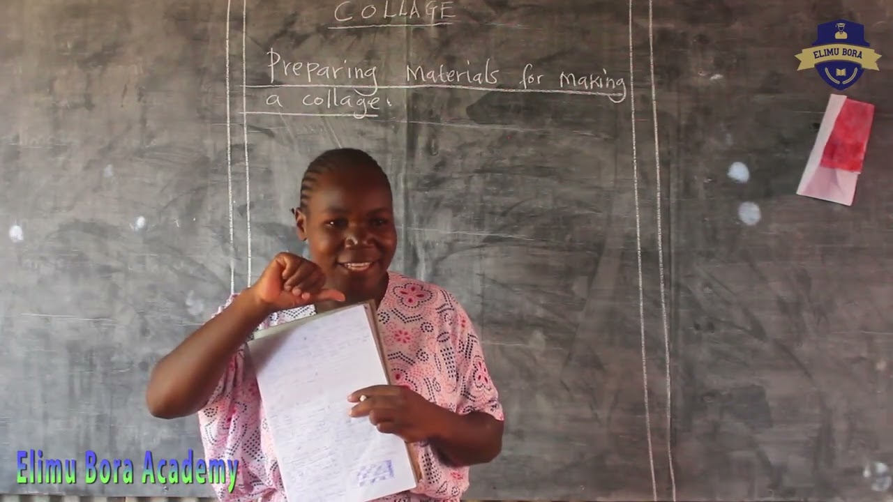 Творческие занятия для 3 класса | Урок по созданию коллажей | Мадам Мэри