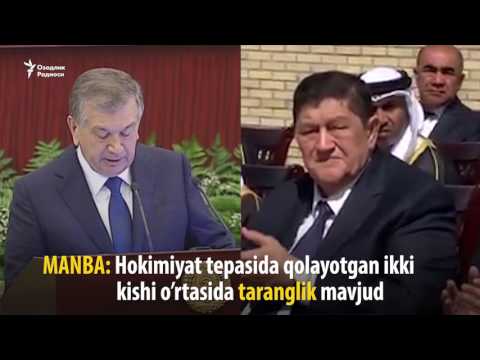 Рейтер манбалари: Ҳокимият Мирзиёев ва Иноятов қўлида, Азимов четлатилди