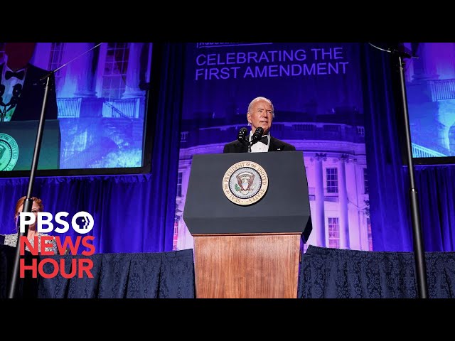 WATCH: Biden delivers remarks at 2024 White House Correspondents