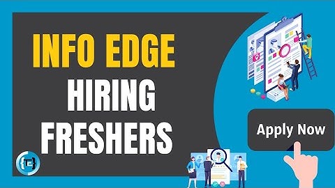 Info Edge (Naukri) Hiring Freshers | Software Engineer