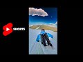 Insta360 x3 skiing with skyswap shorts