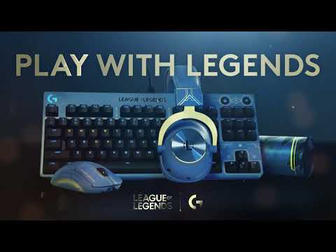 Logitech G PRO League of Legends Edition souris Ambidextre RF sans fil  Optique 25600 DPI