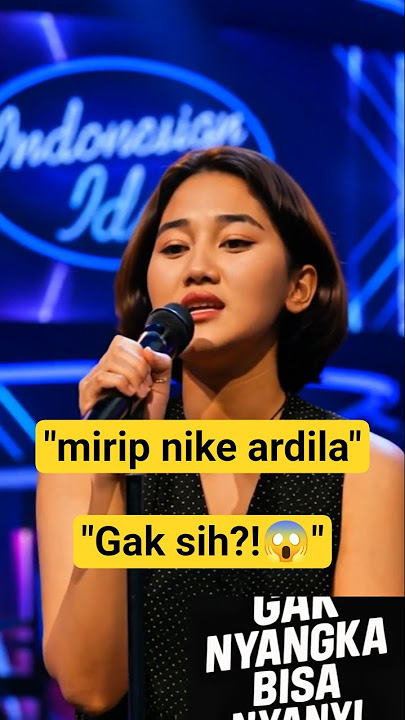Tribute Nike Ardila 🎤 Peserta Indonesian Idol Nyanyi 'Mama Aku Ingin Pulang' #ai #trending #short
