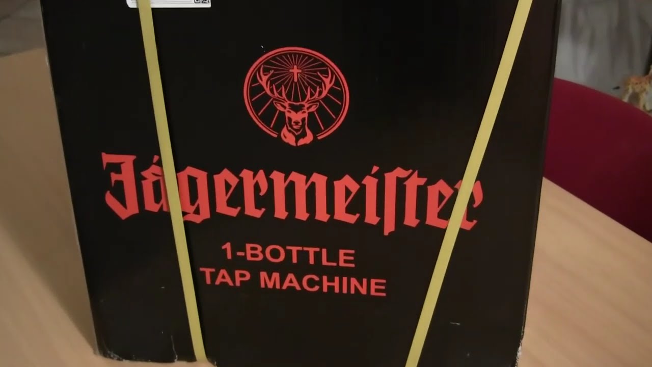 Review Jagermeister 1 Bottle Tap Maschine Modell Aber Achtung Nicht Alle Flaschen Passen Youtube