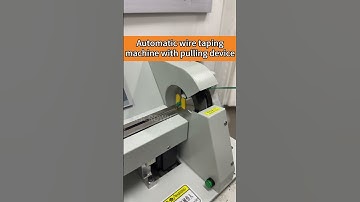 Wire harness tape winding machine with pulling device AT-080LX - Suzhou Crown