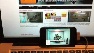 HoloToy hologram for iPhone, iPad and iPod touch - update #7 front camera head tracking preview screenshot 5