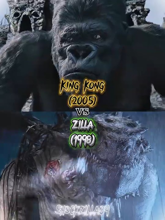 Zilla (Godzilla) vs King Kong (2005) |#godzilla1998 #kingkong