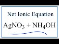 Net Ionic Equations and Spectator Ions