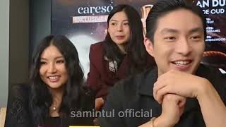 CE CINDY SMILES SMILES SEEING OPPA'S CUTE ATTITUDE 🤣