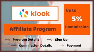 Klook Affiliate Program [2026] | Earn Money from klook.com