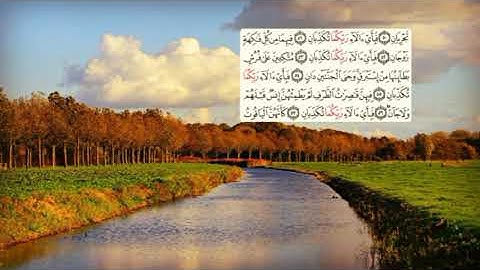 533-page - سعد الغامدي - -سورة - الرحمن -AR-RAHMAN / LE TOUT MISÉRICORDIEUX - 55