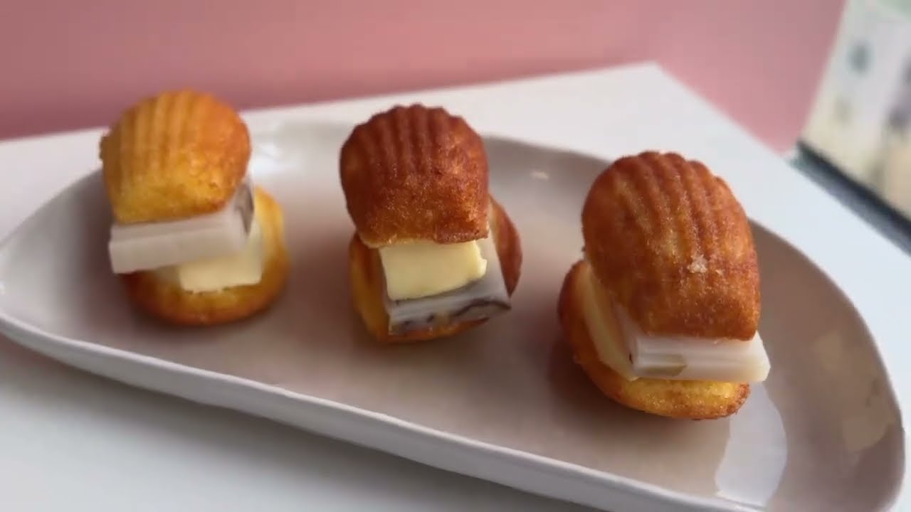 베이킹 쌩초보 |  라이스 마들렌 | 앙버터 밤양갱 | 베이킹 ASMR