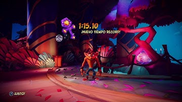 Crash 4 - No Triple Spin Dev Time Trial - Draggin On - 1:15.10