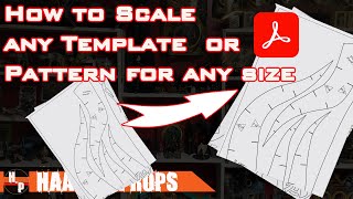 Quick & Easy How to Scale Foam Patterns & Templates to Fit Anyone | Tip for Cosplayers