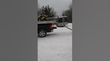 SLED DECK - How to load a SkiDoo 850