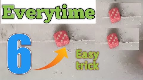 How to get 6 in dice everytime | Ludo tricks | (ङाईस में हर बारी छः कैसे लाऐ ) TRICK reveled 2021