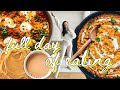 What I Eat in a Day | Getting into the Routine and Quick Meals 🍛💕