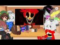 Undertale reacts to INSANE | Alastor SFM by @SamiloseSAL | GCRV