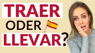 Unterschied zwischen "traer" und "llevar" und wann benutzt man was im Spanischen?