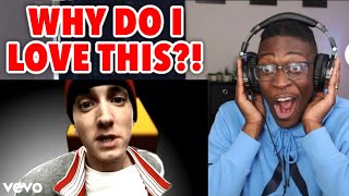 FIRST TIME HEARING Eminem - Without Me (Official Music Video) REACTION | WHY IS THIS FIRE?!😭🔥