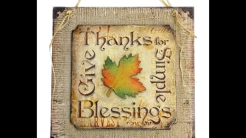 Simple Blessings Tole and Decorative Painting by P...