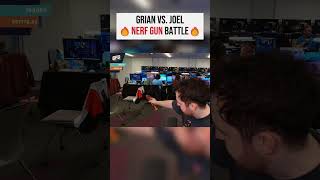 grian vs  joel nerf gun battle