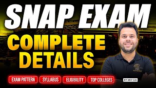 SNAP 2026 Exam Details | Eligibility, Exam Pattern, Syllabus, Top Colleges | MBA Pathshala