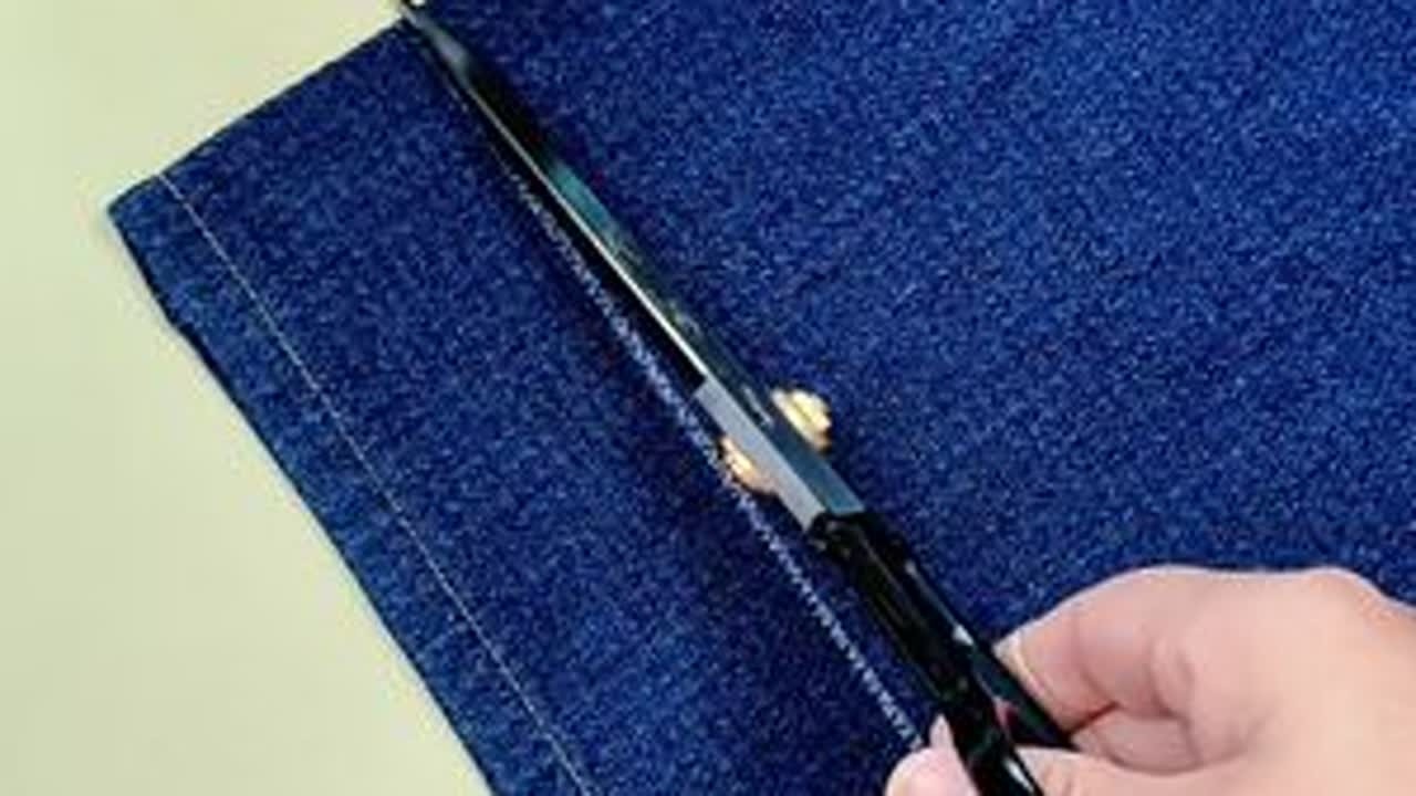 裤子长改短 #针线活 #针线活儿 #针线小妙招