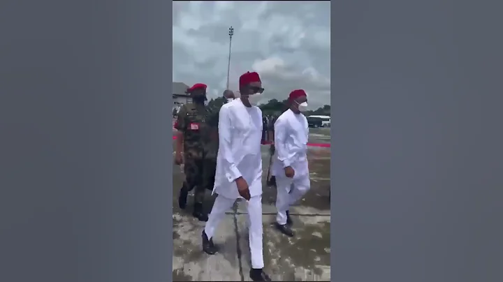 President Buhari arrives Imo State to inaugurate projects by Governor Hope Uzodimma