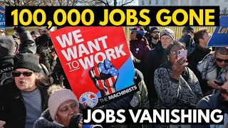 🚨 America’s Job Market COLLAPSING | 100,000 Jobs Lost in 3 Weeks