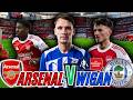ARSENAL vs WIGAN LIVE! 🔴 | FA Cup 4th Round | Match Watch Along &amp; Reaction