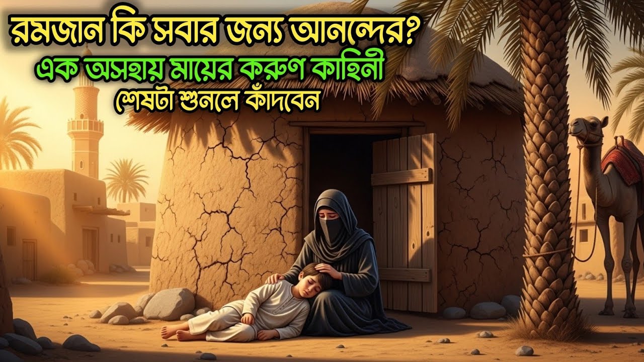 সেহরিতে ঘরে নেই একমুঠো খাবার | অতপর যা ঘটলো তা কল্পনাকেও হার মানায়! এক মায়ের অশ্রুভেজা গল্প