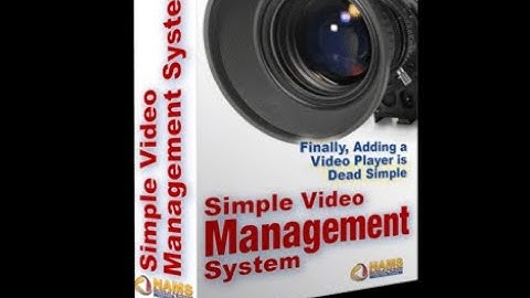 Simple Video Management System
