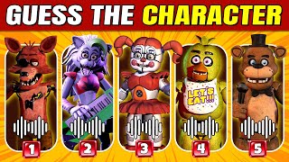 Guess The FNAF Character by Emoji & Voice - Fnaf Quiz | Five Nights At Freddys| Freddy, Foxy, Chica