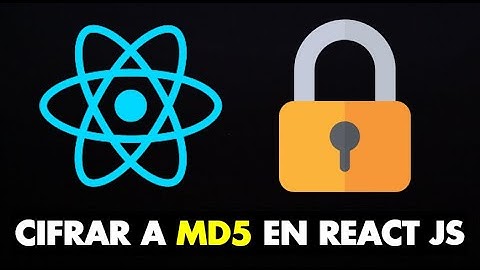 Como Cifrar a MD5 en React JS | Tutorial en Español (2024)