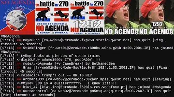 No Agenda podcast 1292 Adam Curry & John C Dvorak