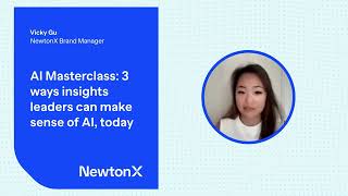 AI Masterclass: 3 Ways Insights Leaders Can Make Sense of AI