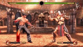 (Mod Devil Jin) VS Shao Khan Mortal Kombat 9 🔥😱🔥 screenshot 3