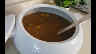 #shorts soupe marocaine Harira au Thermomix  حريرة صحية وسريعه التحضير#soupe#harira#حريرة#حساء