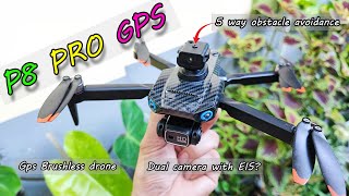 P8 PRO GPS DRONE | UNBOXING | FLIGHT TEST | REVIEW