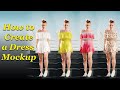 How to create a Dress mockup | Mockup Tutorials