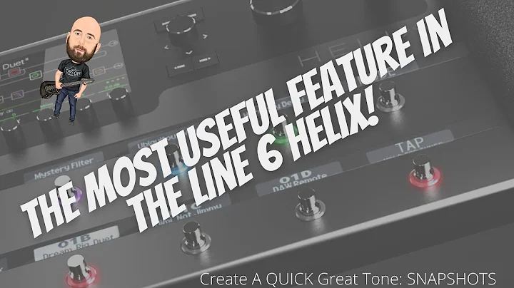 The MOST Useful Feature In The Helix | Quick Great Tone: Snapshots