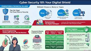 Cybersecurity 101: Ultimate Guide to Malware, Phishing & Social Engineering Threats