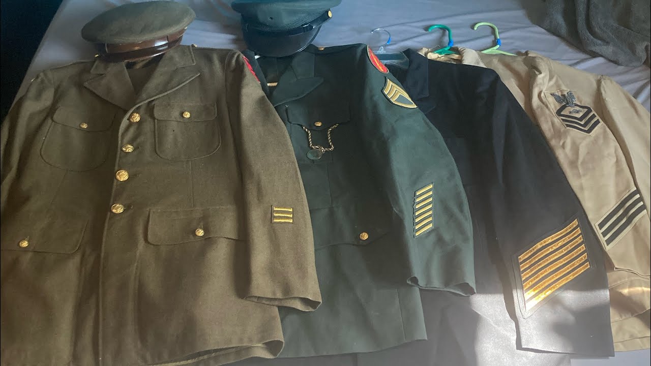 My military uniforms I’m selling