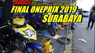 Suasana Paddock Final Oneprix 2019 Surabaya