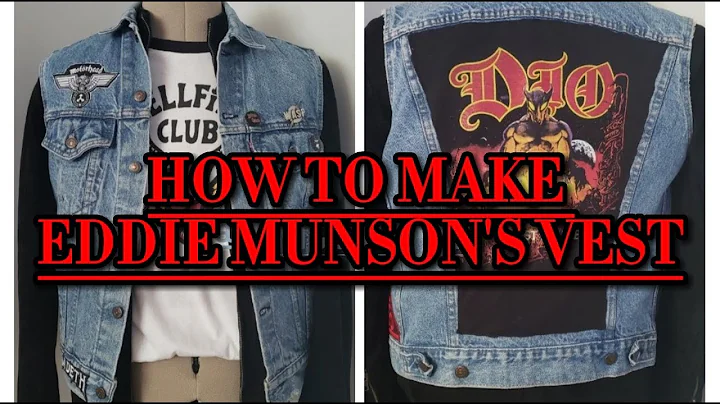 HOW TO: Eddie Munson's Vest [STs4]